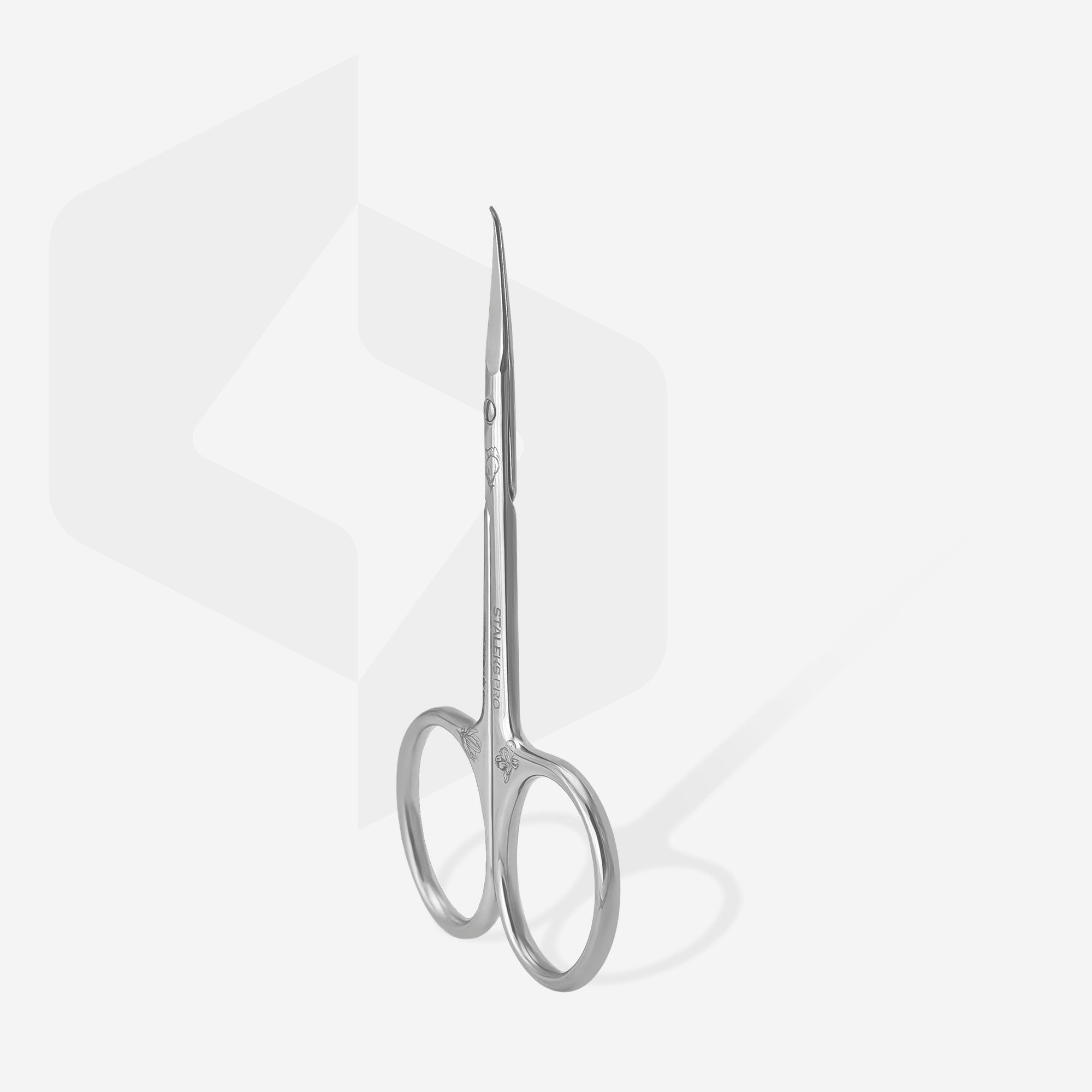 Staleks Pro Exclusive 23 Type 2 Cuticle Scissors (with Hook Magnolia), SX-23/2m