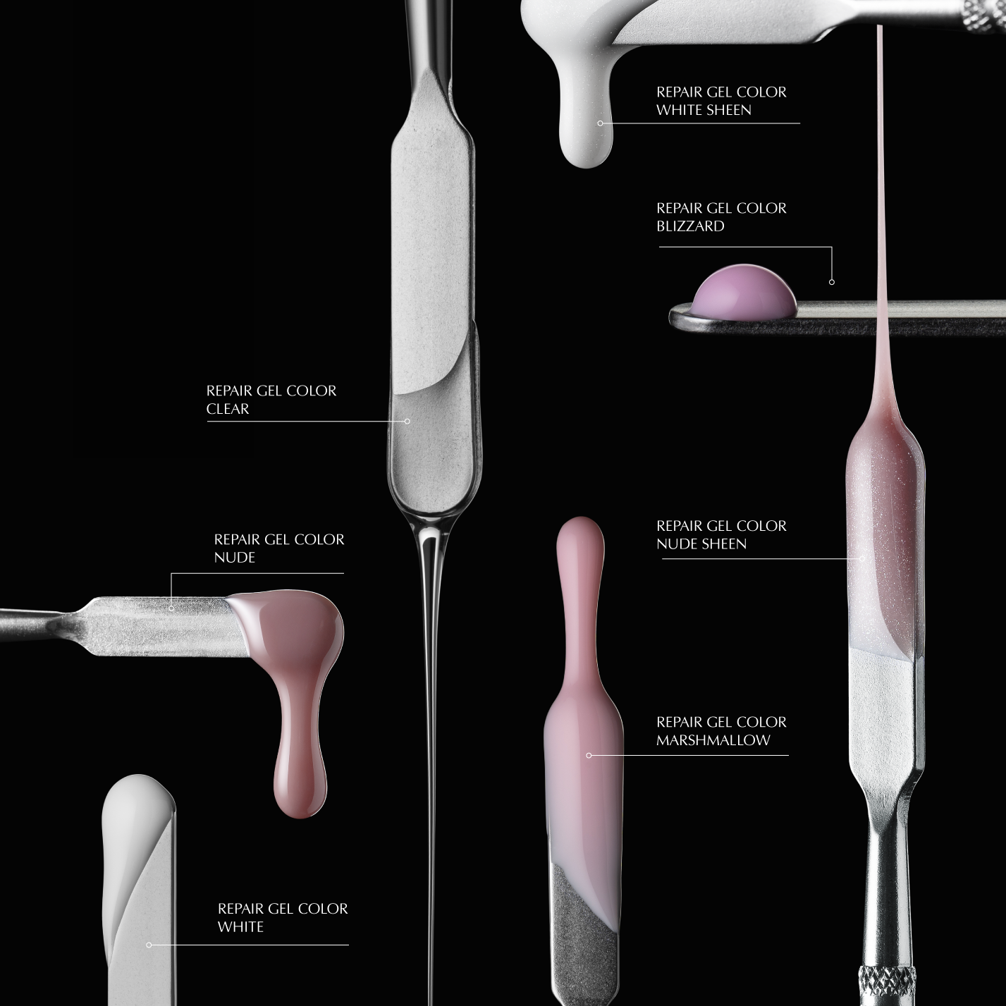 LiNTO Repair White Sheen, Builder Gel