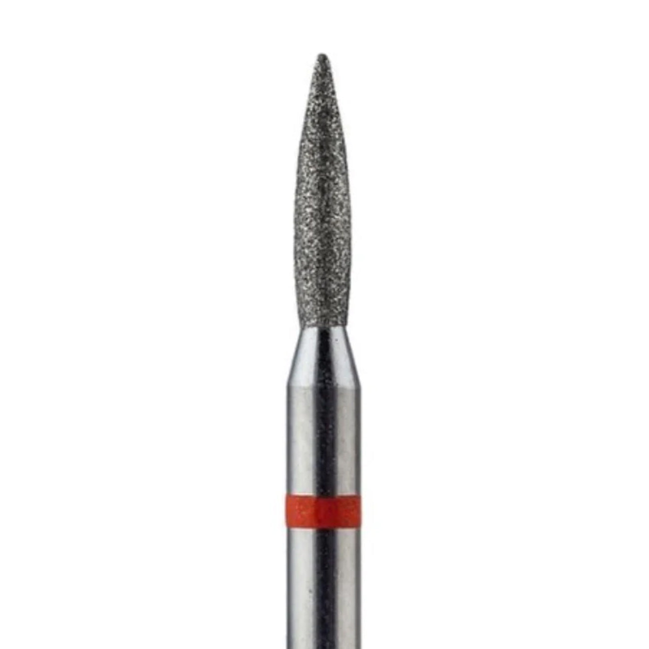 Vladmiva Diamond Flame E-File Nail Bit, 1.8mm, Red