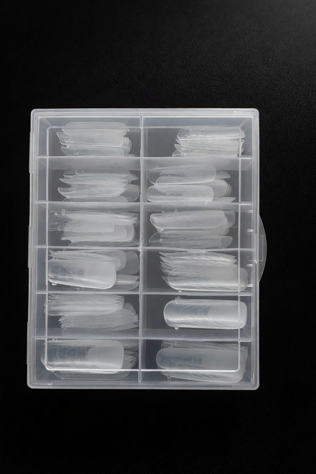 Dual Nail Forms for Nail Extensions (Square Shape) box T, 120 pcs