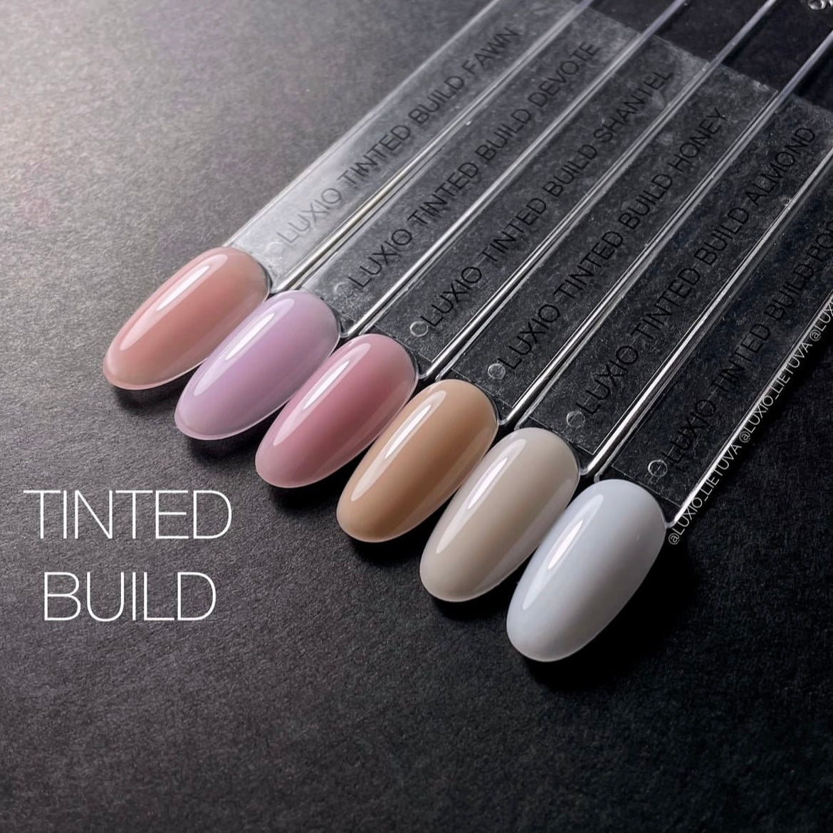 Luxio Tinted Build Bundle, 6 x 15ml