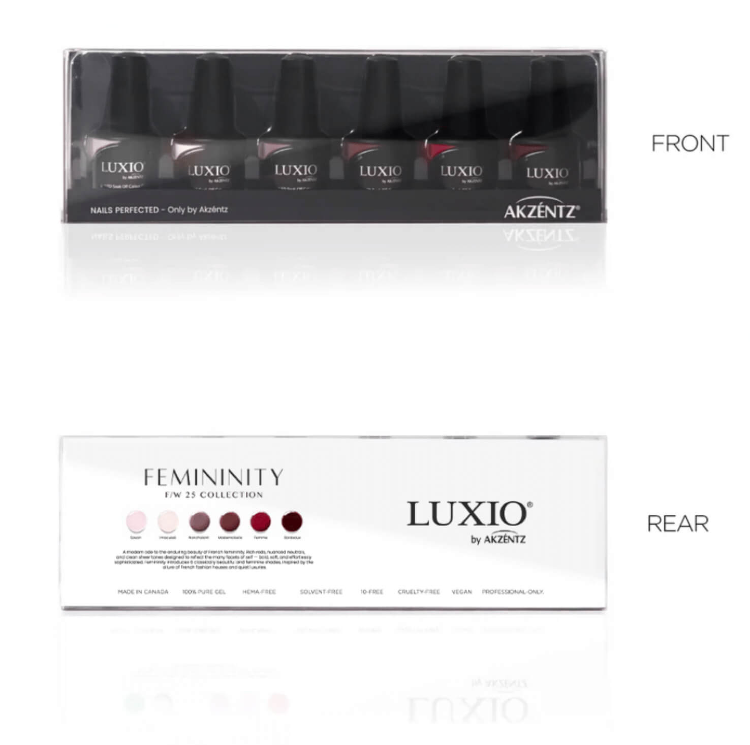 Luxio Femininity Collectors Edition Pre-Pack Kit, 6pcs x 15ml