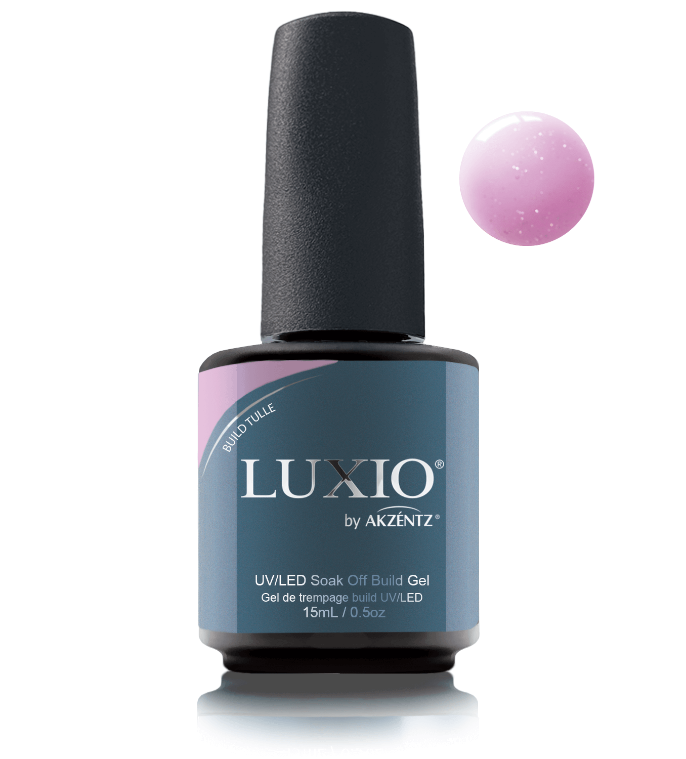 Luxio Build Sparkles Tulle, Builder Gel