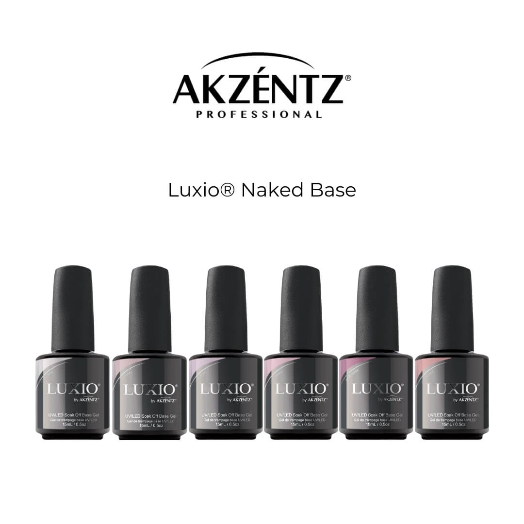 Luxio Naked Base Bundle, 6pcs x 15ml