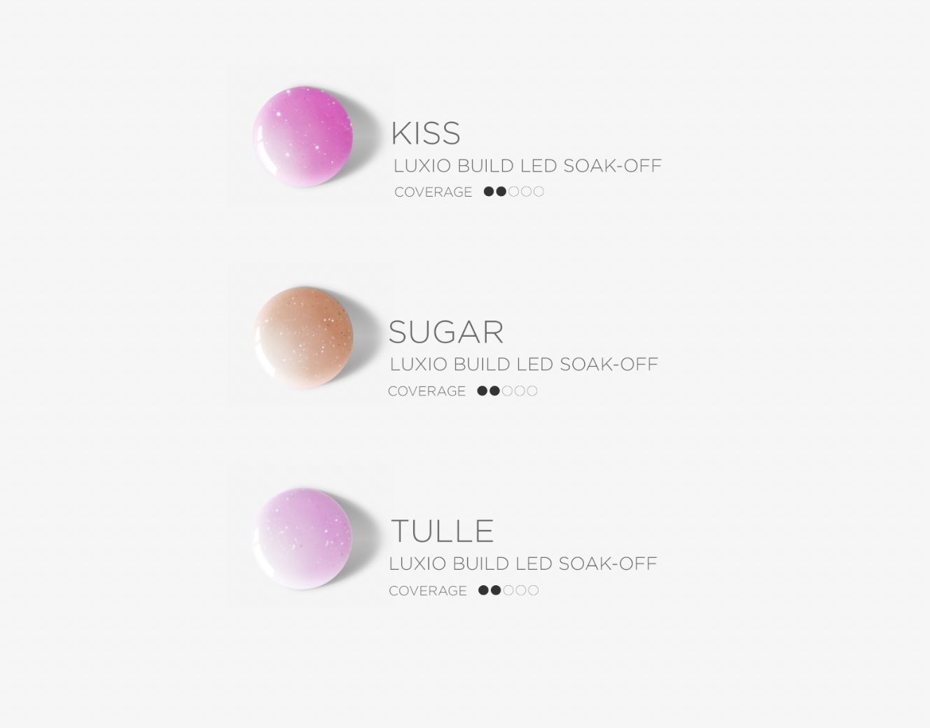 Luxio Build Sparkles Sugar, Builder Gel