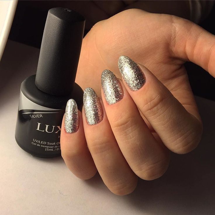Luxio Silver (glitter), Gel Polish