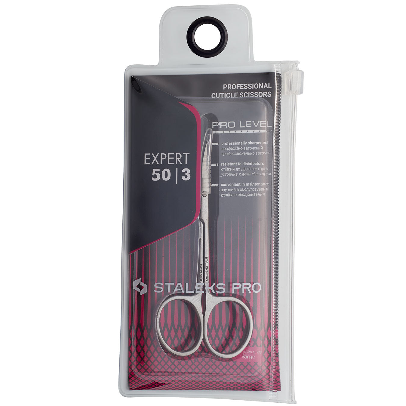 Staleks Pro Expert 50 Type 3 Cuticle Scissors SE-50/3