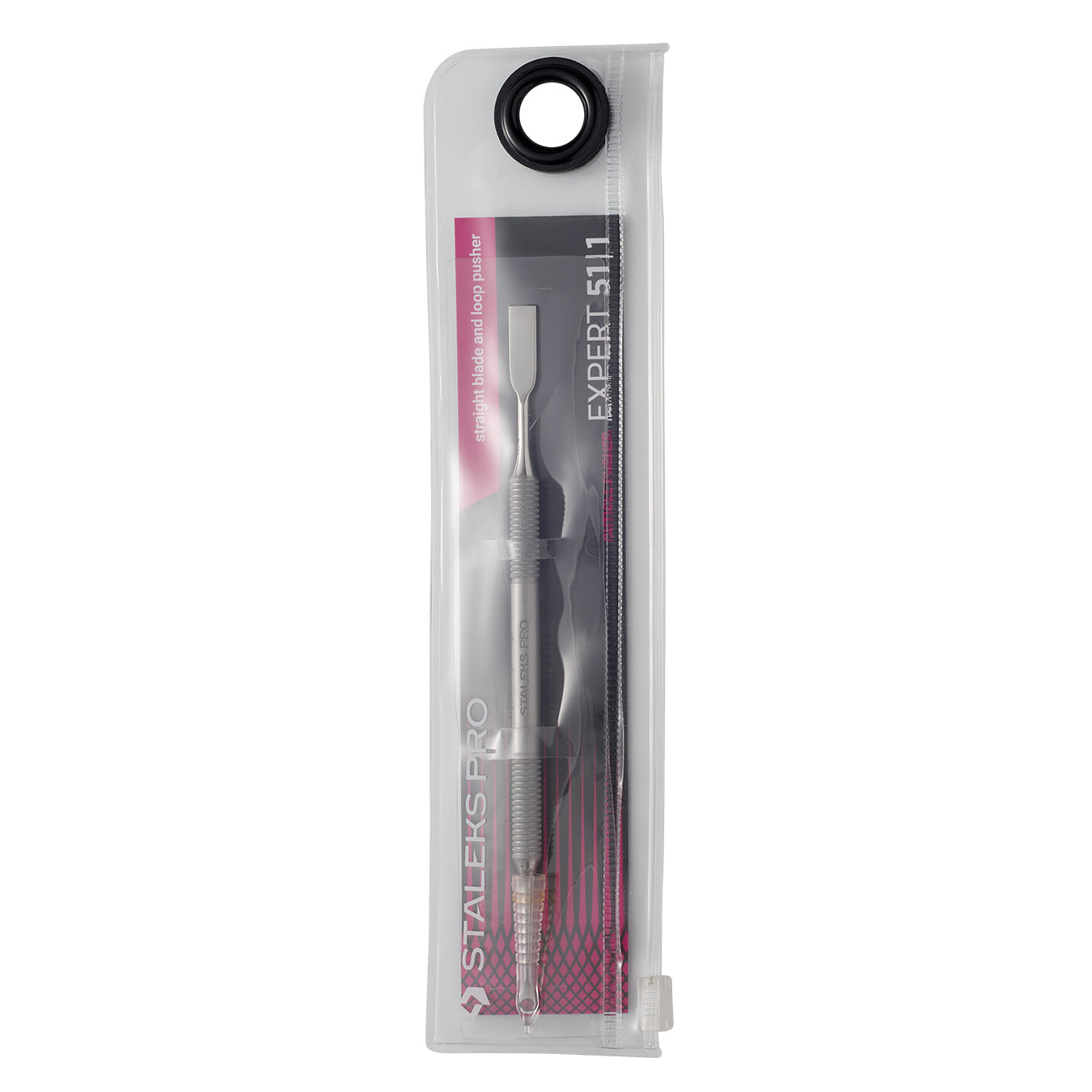 Staleks Pro Expert 51 Type 1 Cuticle Pusher (Flat & Loop Pusher) PE-51/1