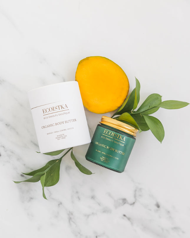 ECOISTKA Organic Whipped Body Butter, Miami Kiss (Mango)