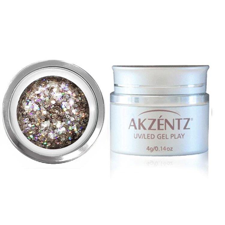 Gel Play - Glitter Gold Crush by Akzentz