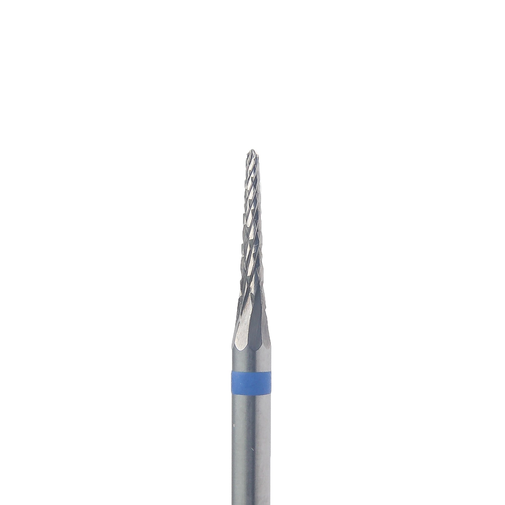 KMIZ Tungsten Carbide Needle E-File Nail Bit, 1.6mm, Blue