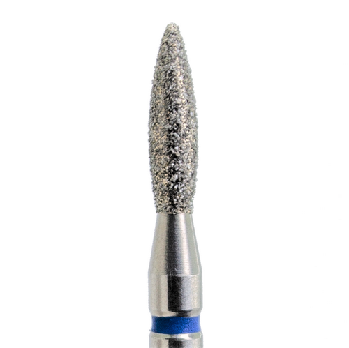 KMIZ Diamond Flame E-File Nail Bit, 2.1mm, Blue