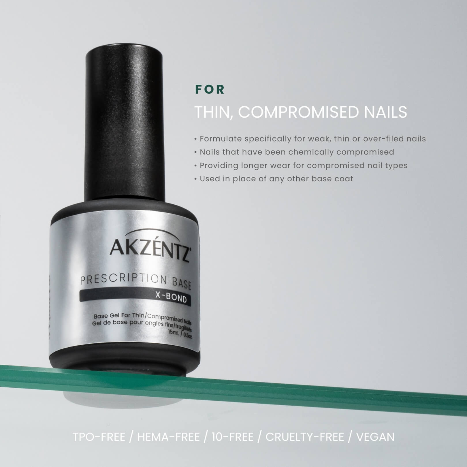 Akzentz Prescription X-Bond, Bonding Gel