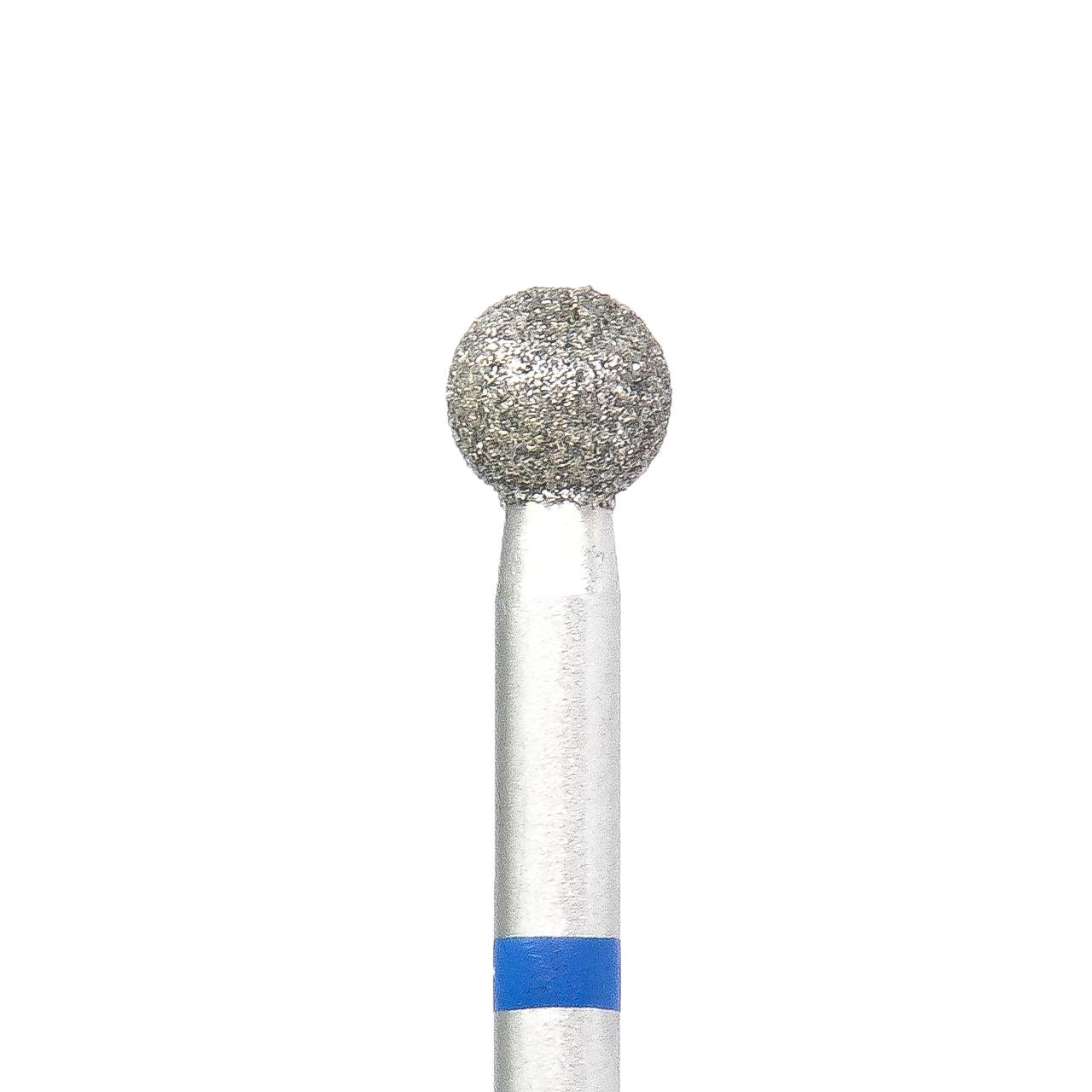 KMIZ Diamond Ball E-File Nail Bit, 3.5mm, Blue
