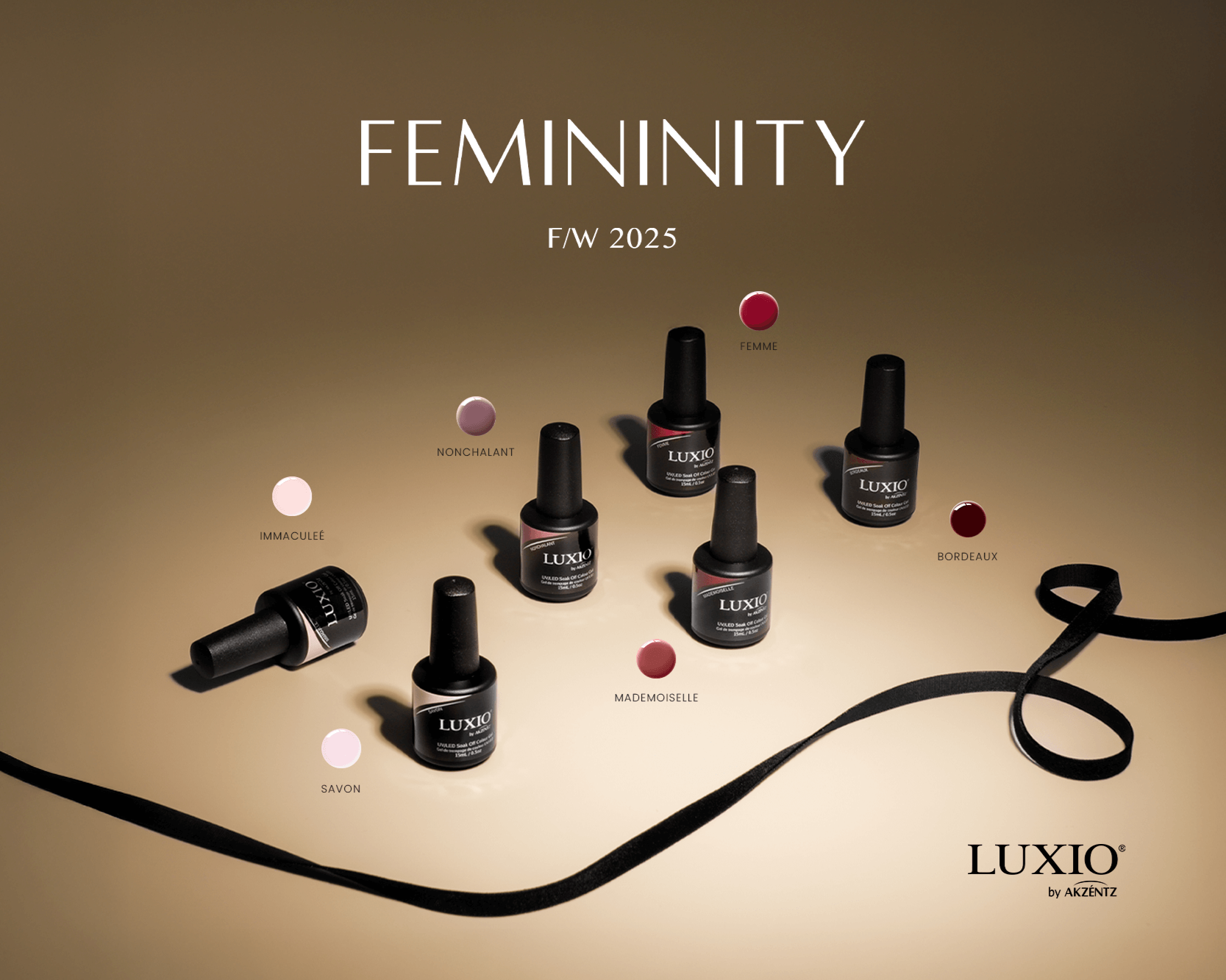 Luxio Femininity Collectors Edition Pre-Pack Kit, 6pcs x 15ml