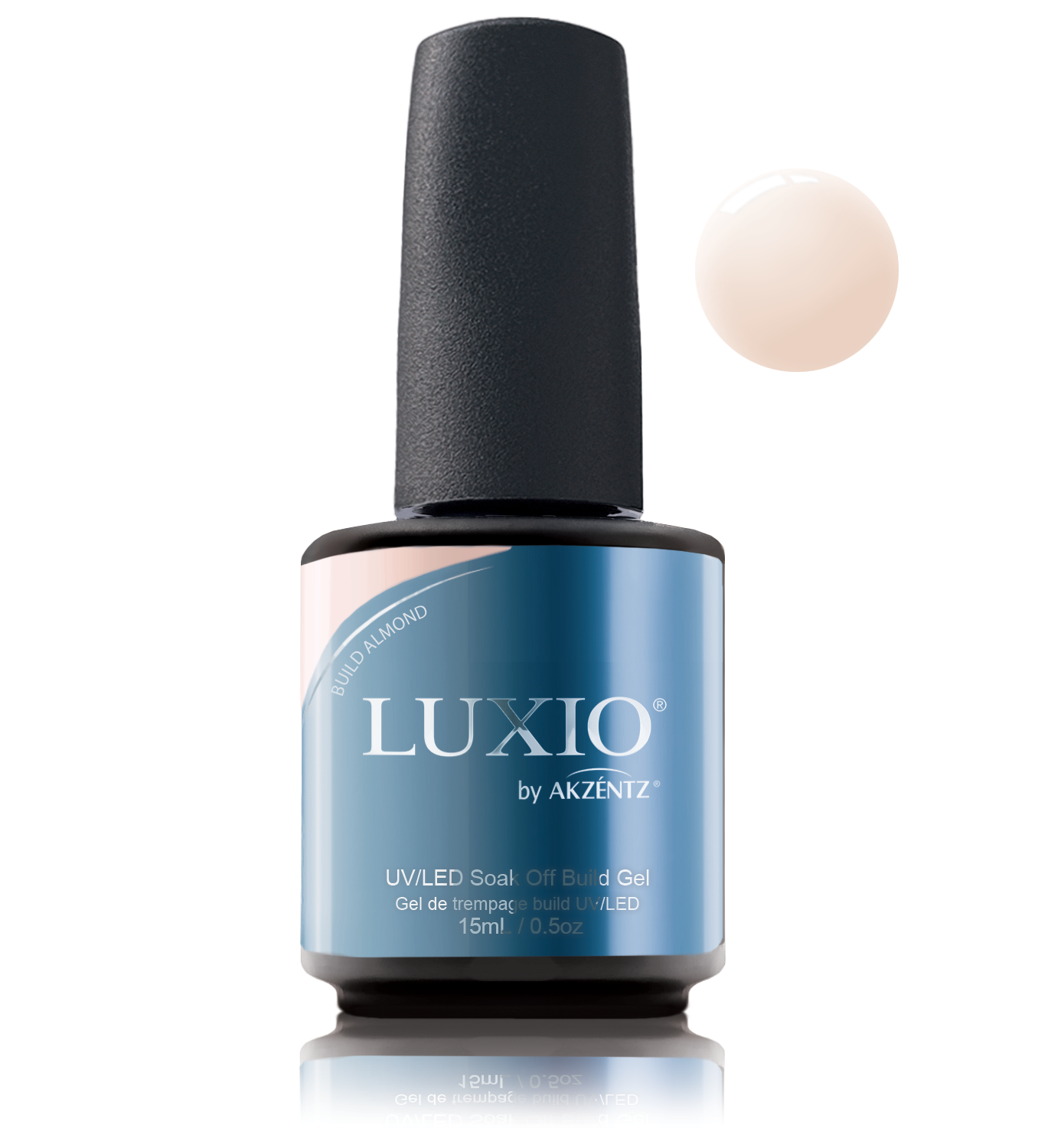 Luxio Tinted Build Almond, Builder Gel