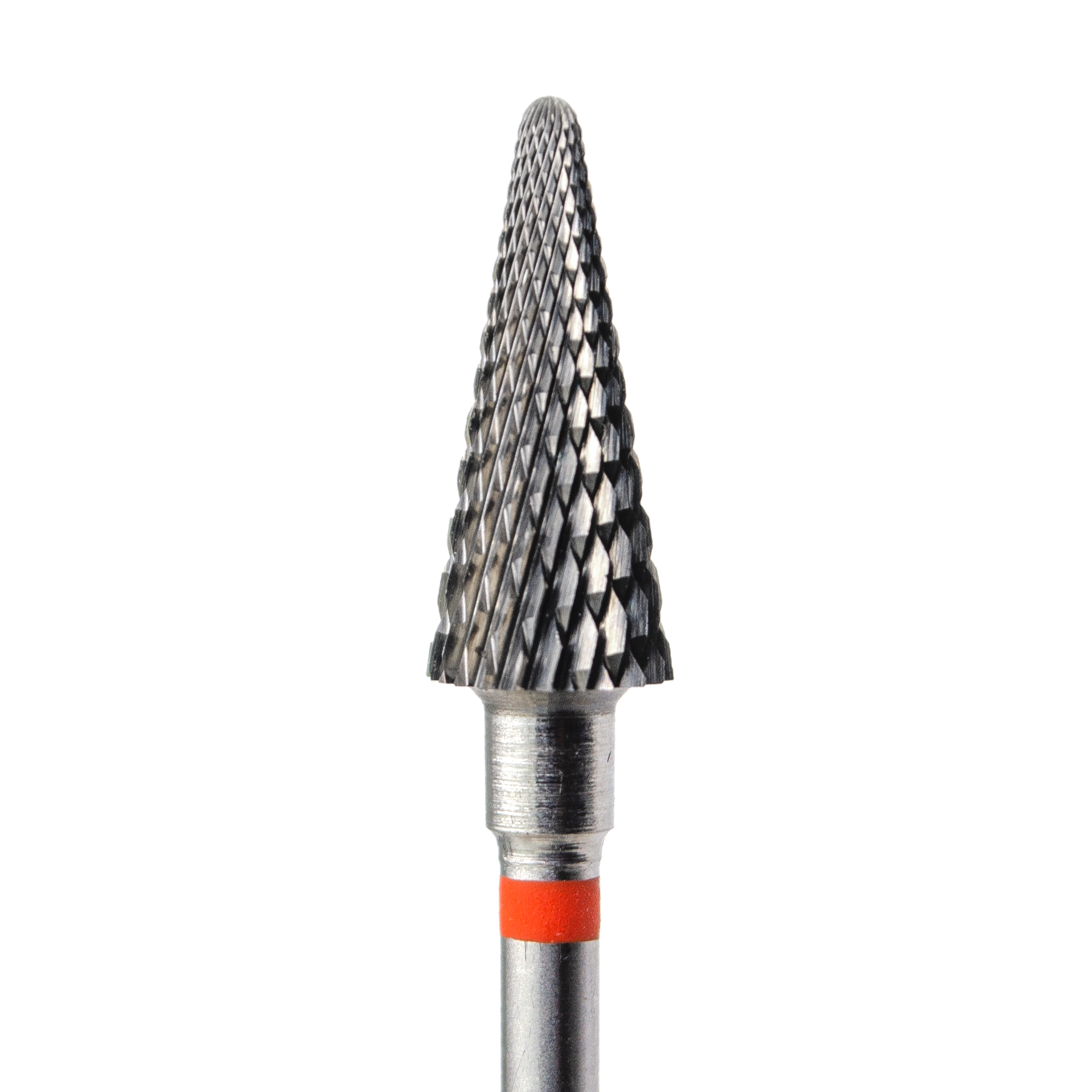 KMIZ Carbide "Cone" Nail Drill Bit, 6.0 mm, Fine Cross-Cut