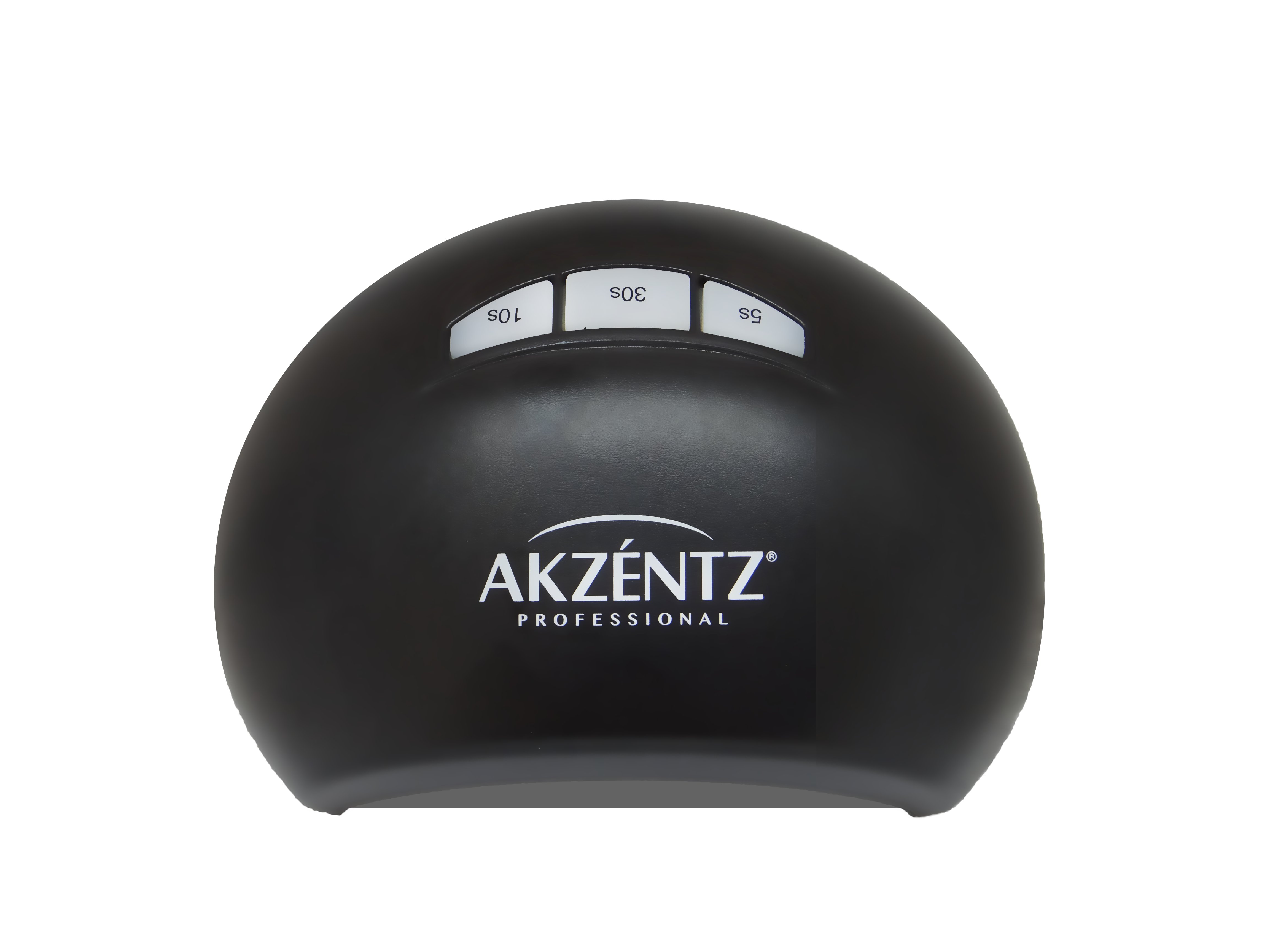 Akzentz Black LED Compact Lamp