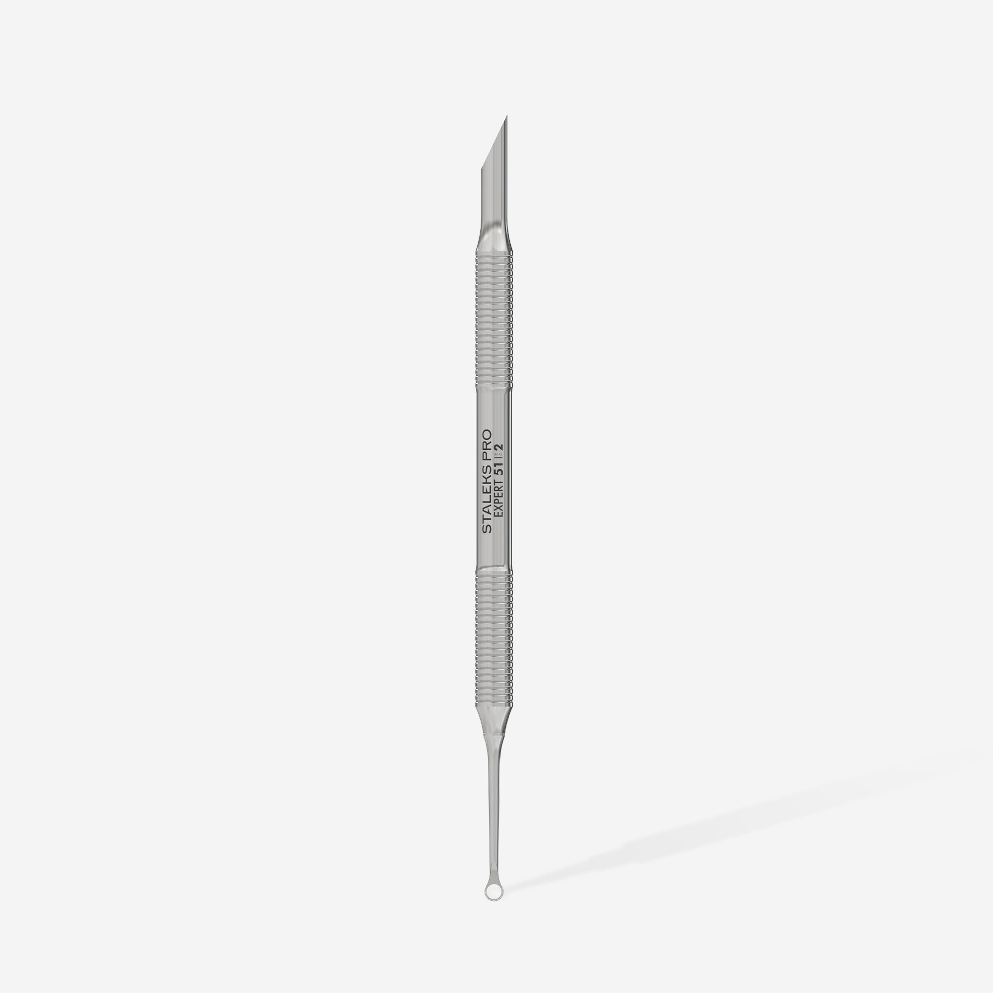 Staleks Pro Cuticle Pusher (Beveled & Loop Pusher) Expert 51 Type 2, PE-51/2