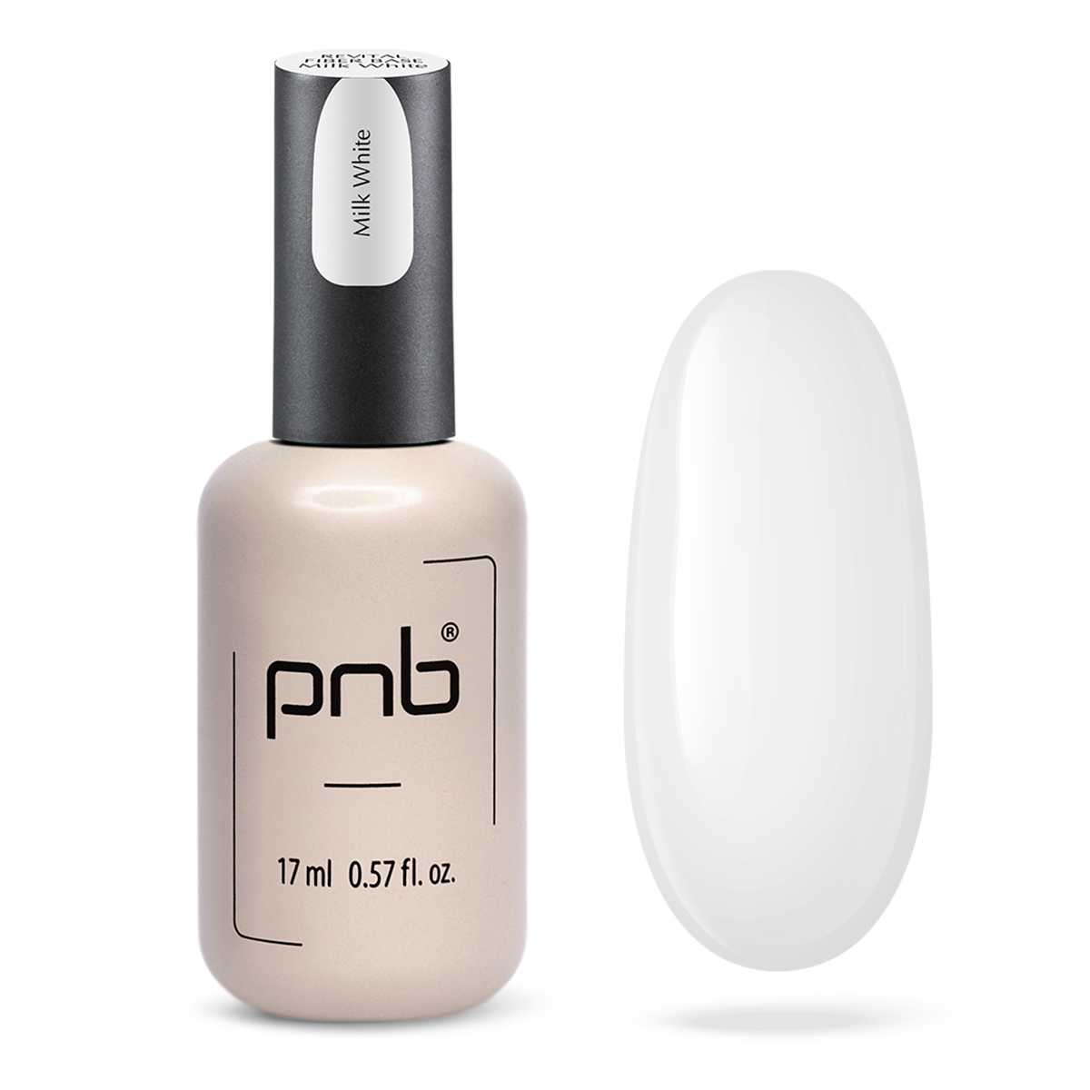 PNB UV/LED Revital Fiber Base, Milk White, HEMA FREE