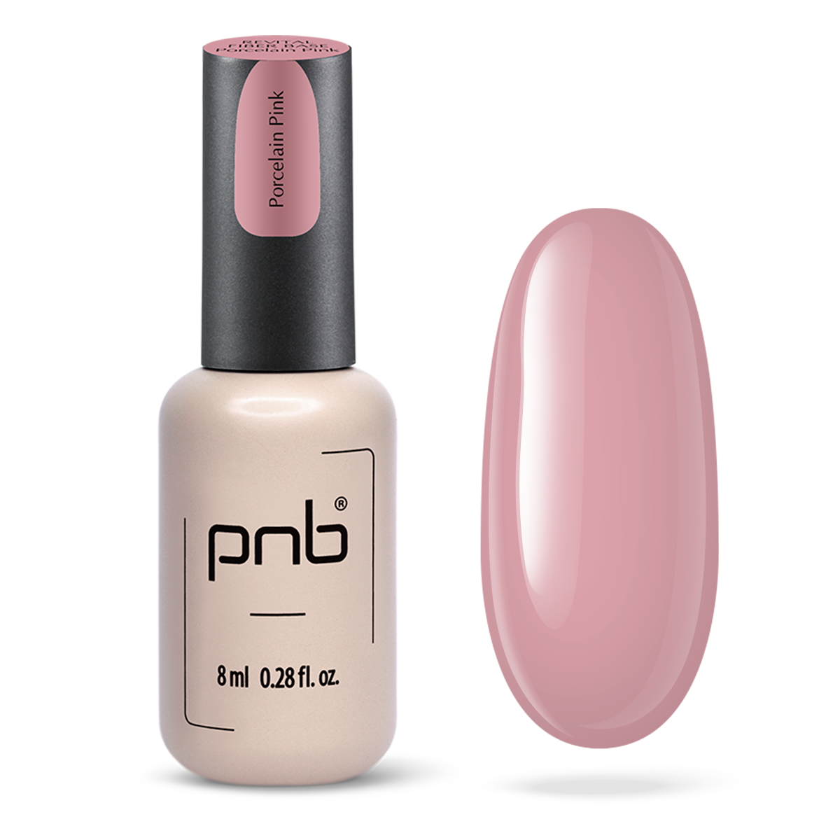 PNB UV/LED Revital Fiber Base, Porcelain Pink, HEMA FREE