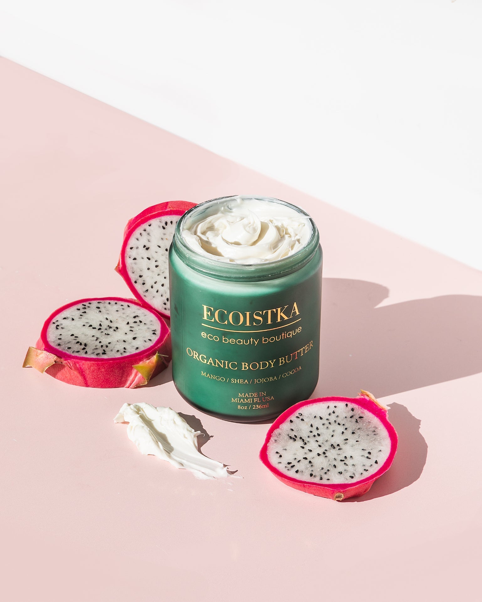 ECOISTKA Endless Summer Organic Body Butter, Tropical Fruits