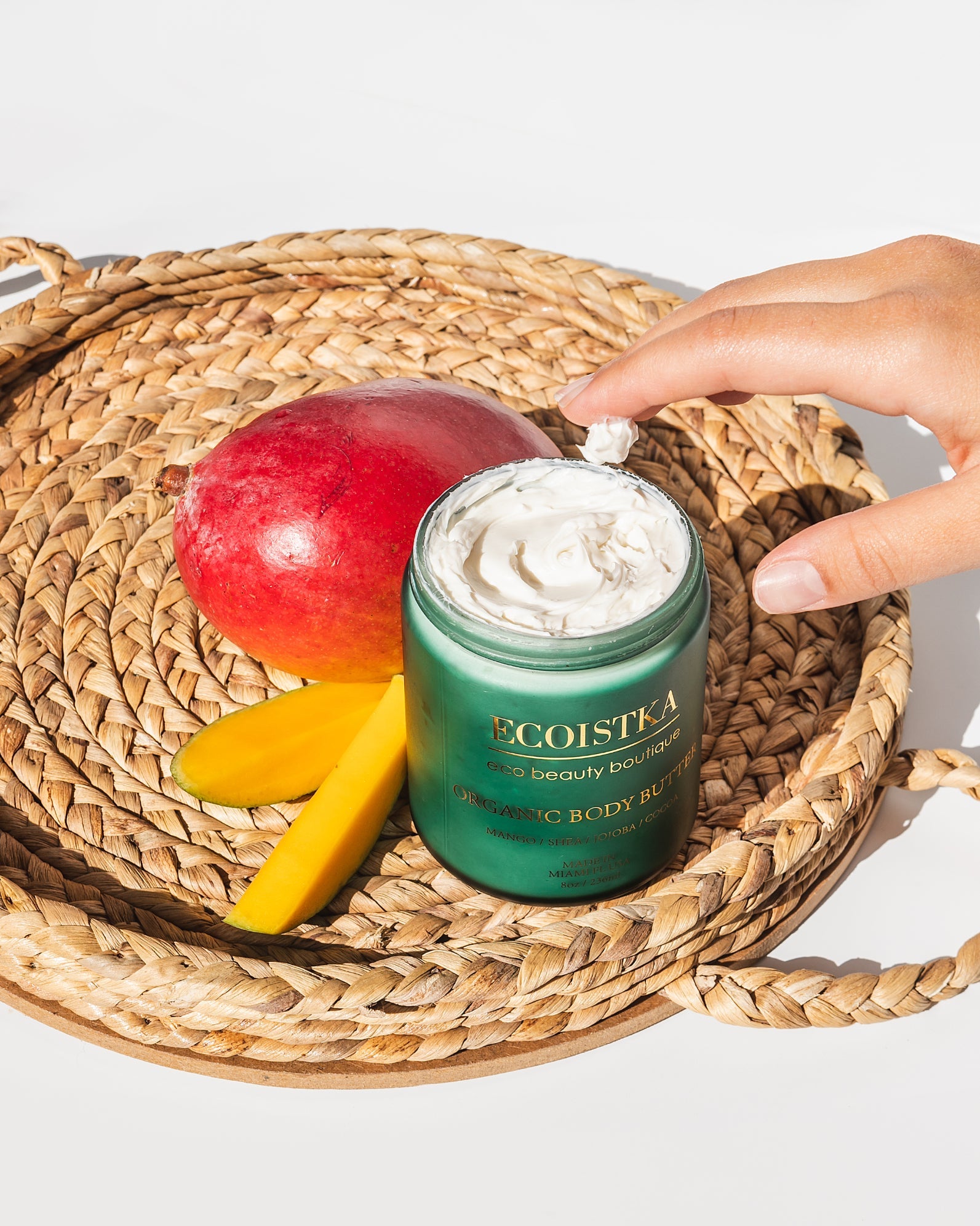 ECOISTKA Miami Kiss Organic Body Butter, Mango