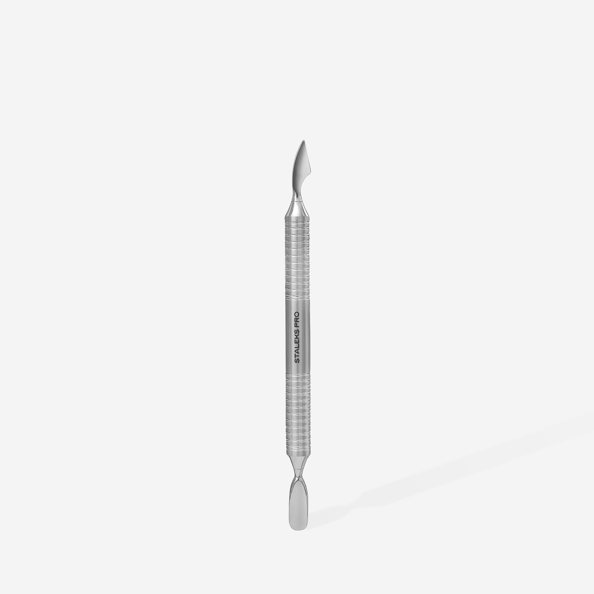 Staleks Pro Expert 100 Type 3 Hollow Cuticle Pusher (Rounded Wide Pusher & Cleaner) PE-100/3