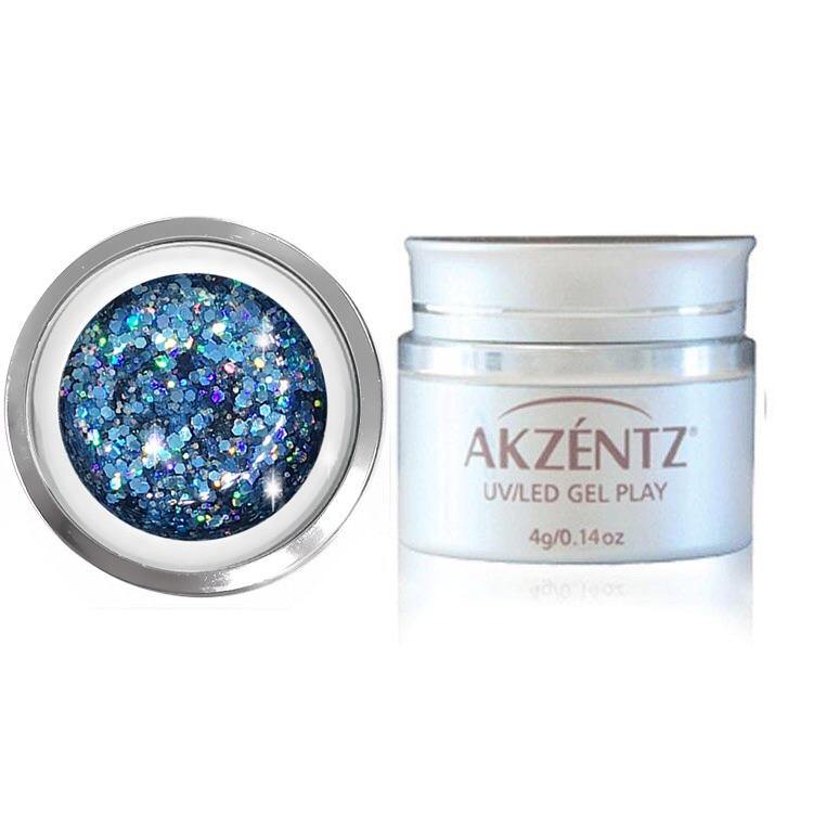 Gel Play - Glitter Blue Crush by Akzentz